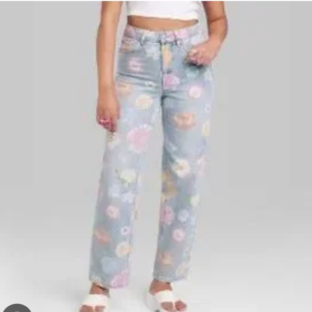 Wild Fable Floral Jeans